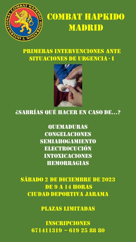 FORMACIÓN EN PRIMERAS INTERVENCIONES SANITARIAS